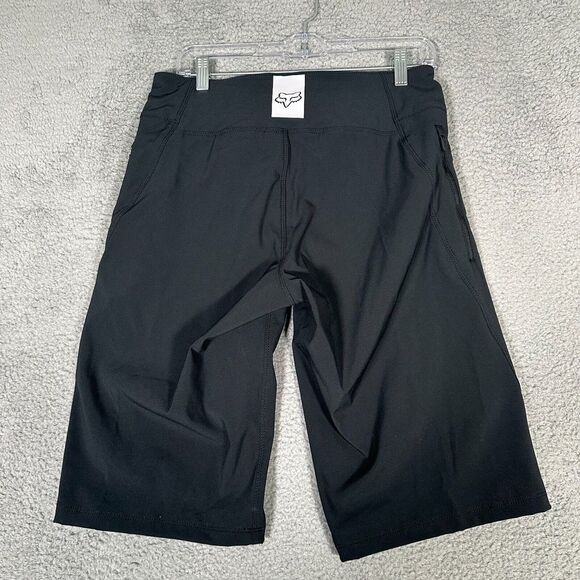 Fox Racing Shorts Mens Size 30 Black Defend Cycling 14" Inseam Mountain Bike - Picture 8 of 10